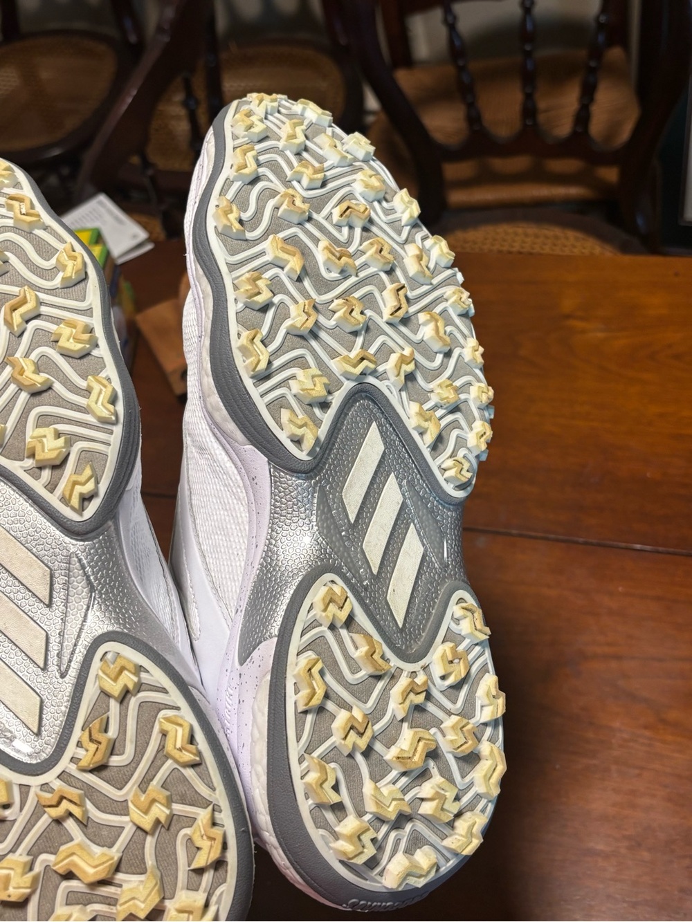 Adidas Men’s Codechaos BOA 25 Spikeless White Golf Shoes Size 9 Style ID8605 - Picture 11 of 11